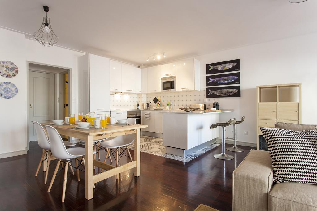 Joivy Superb 1-Bed Apt With Workspace And Terrace, Close To Avenida Da Liberdade Lisbon Luaran gambar